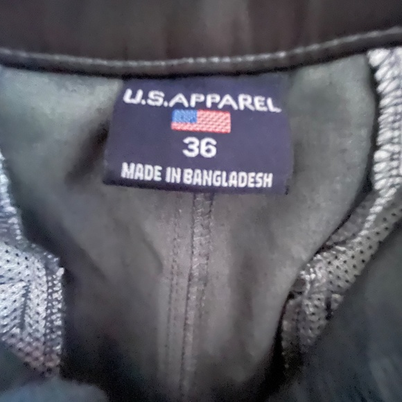 US.APPAREL Men's Swimming Shorts Size 36 Gray - Picture 2 of 5